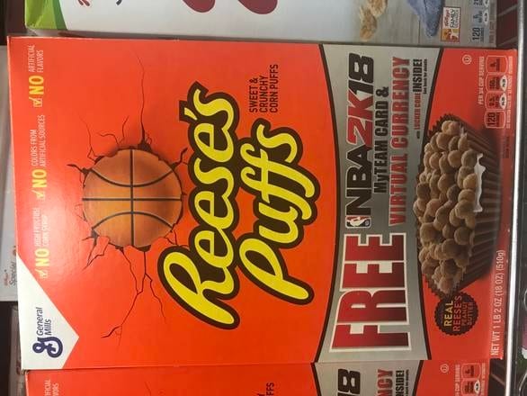 General Mills Reese's Puffs Cereal 11.5 Oz.